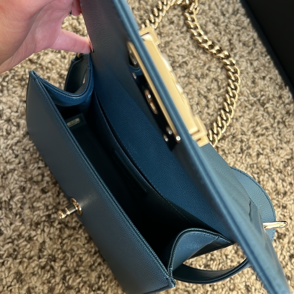 Chanel Small Chevron Boy Bag - Picture 13 of 15
